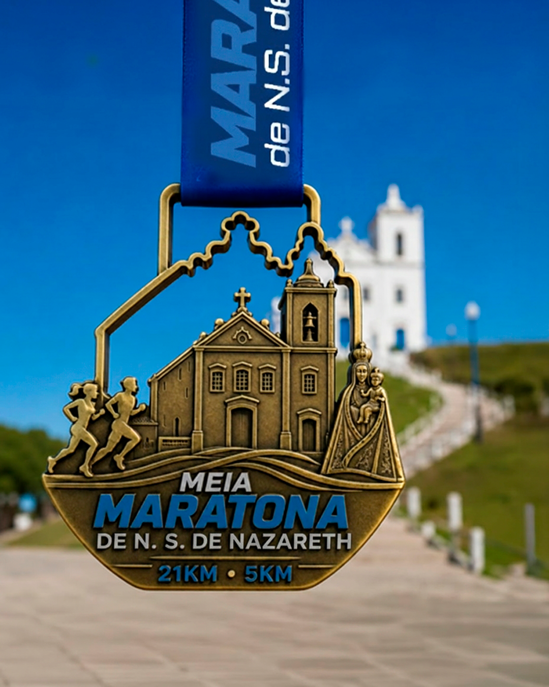 Medalha-Meia-Maratona N. Sra. Nazareth - Saquarema 2026